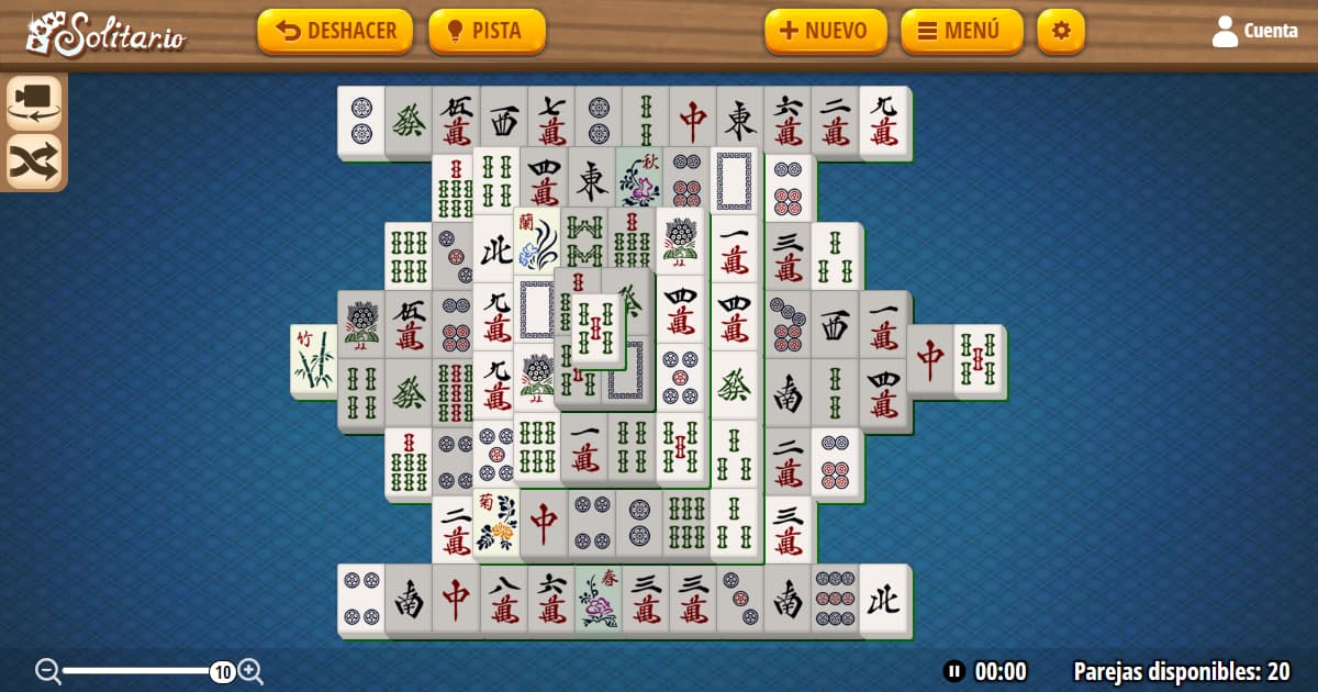 Juegos de Solitario Mahjong 