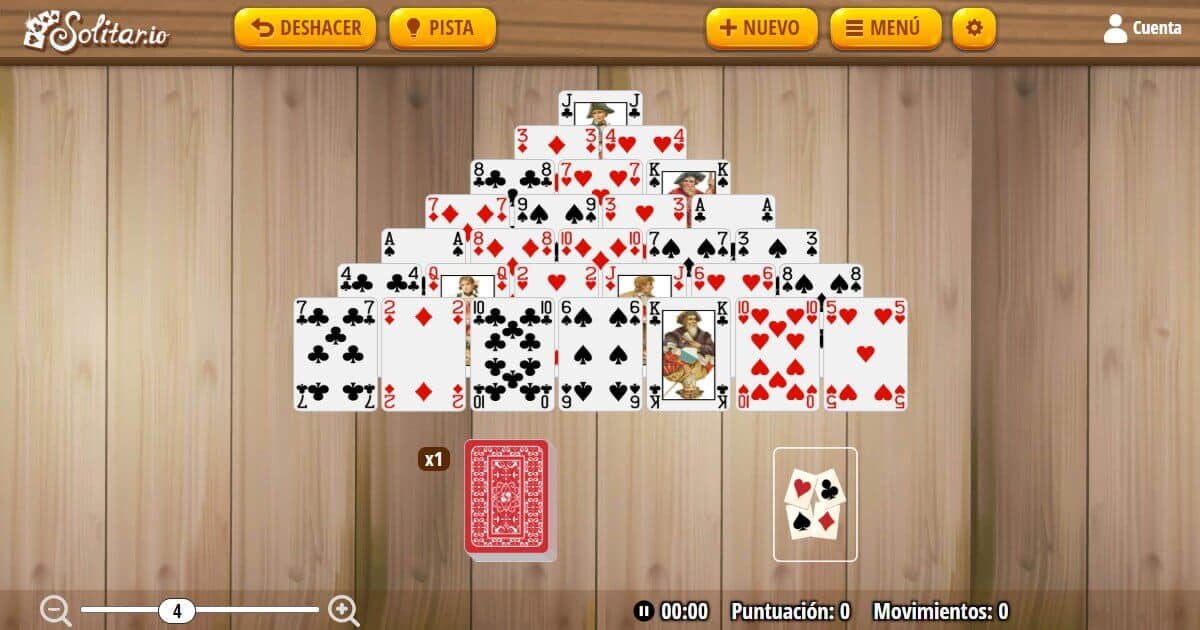 FunGamePlay Solitária Pirâmide - Jogo Gratuito Online