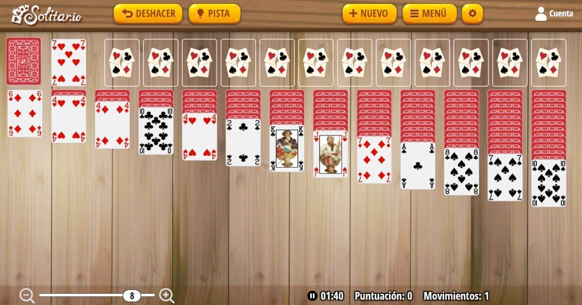 Solitario triple de turno