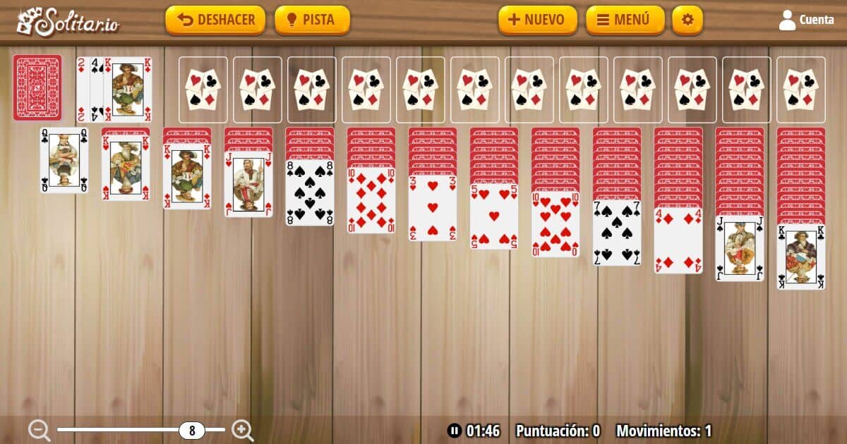 Solitario triple de turnos